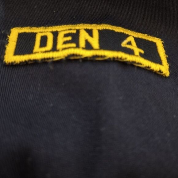 Boys Youth Vintage 1980's Cub Scout BSA Long Sleeve Uniform Shirt W/ Patches! - Picture 11 of 16